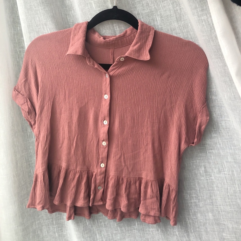 Pink blouse